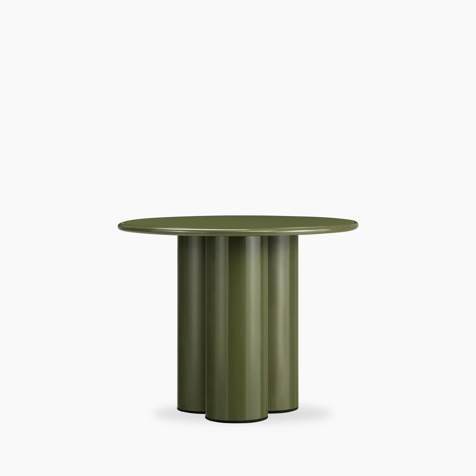 Zoey Round Side Table | Olive Green