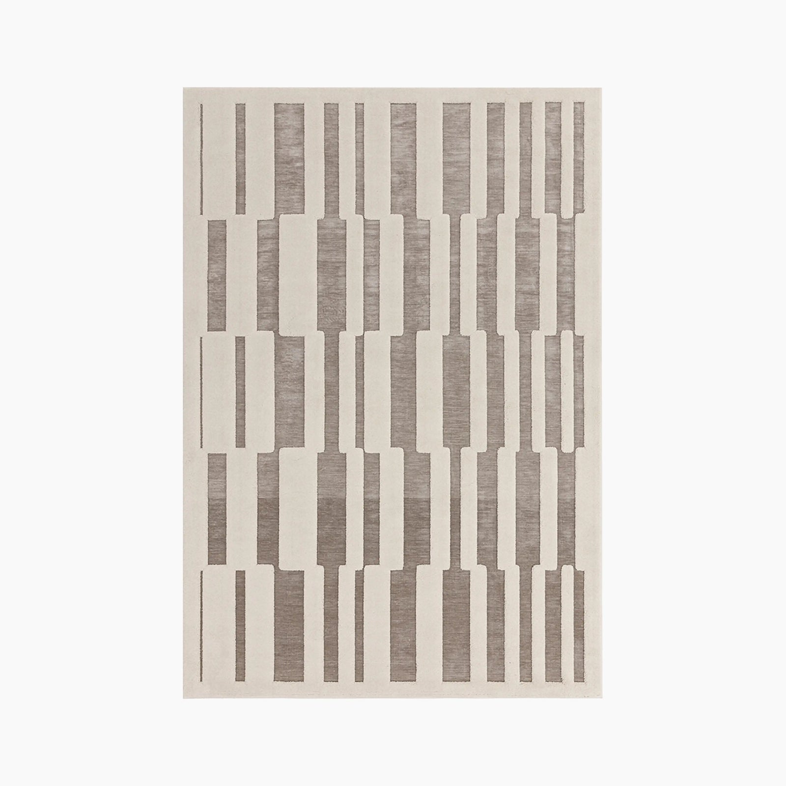 Lyall Rug | Taupe & Ivory