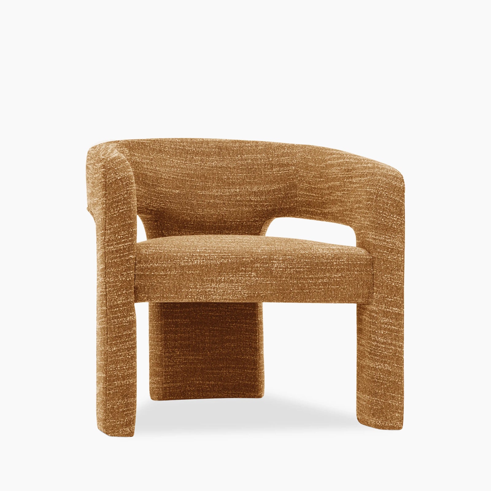 Bellamy Accent Chair | Speckled Honey Sustainable Boucle