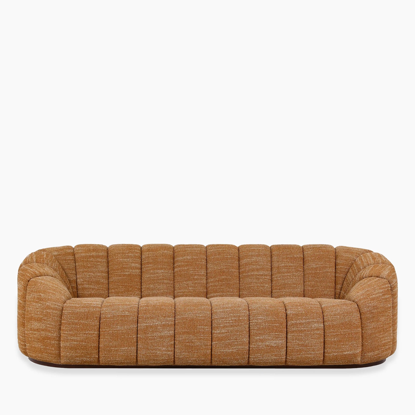 Ivy 3 Seater Sofa | Speckled Honey Sustainable Boucle