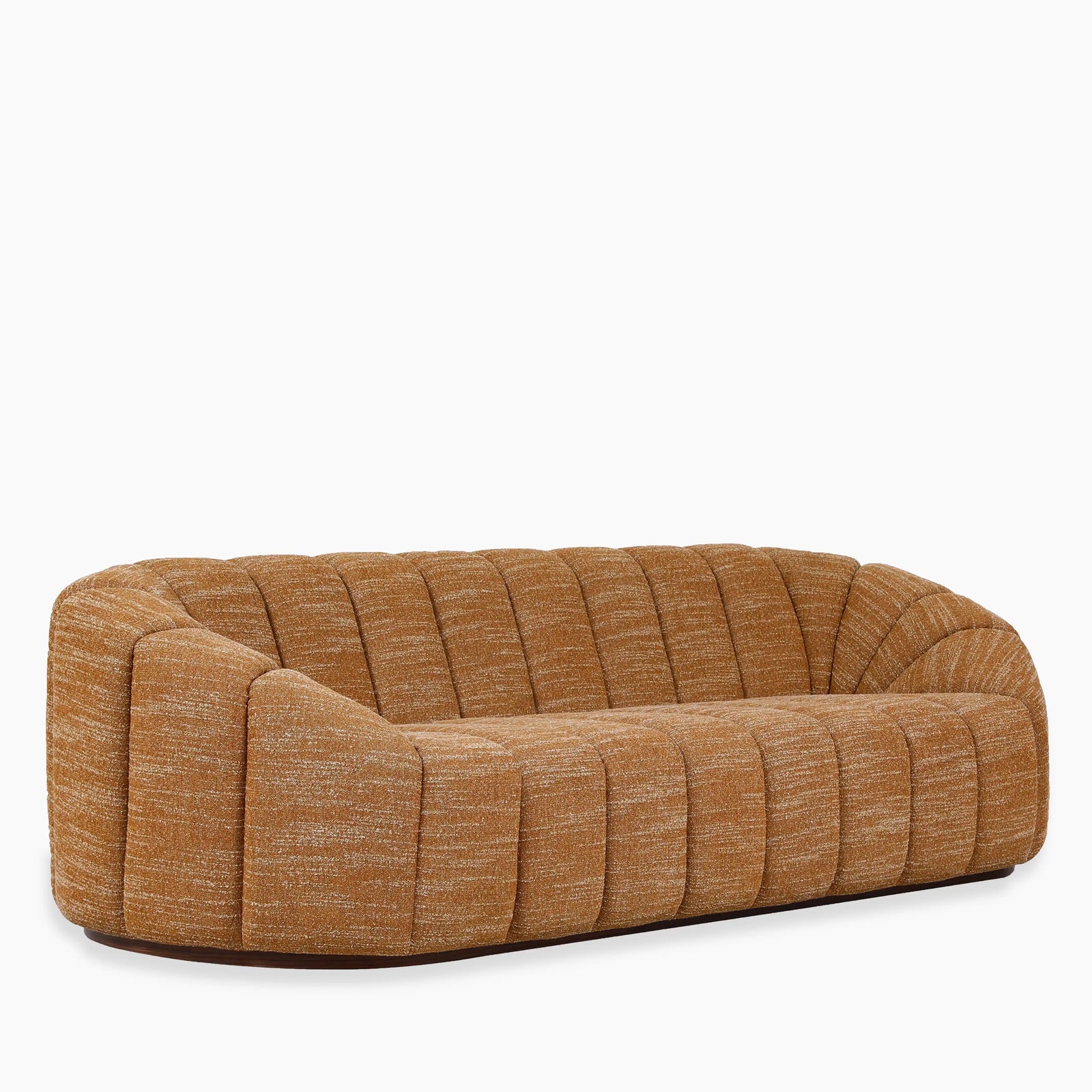 Ivy 3 Seater Sofa | Speckled Honey Sustainable Boucle