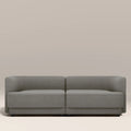 Harley 3 Seater Sofa | Pebble Grey Fabric
