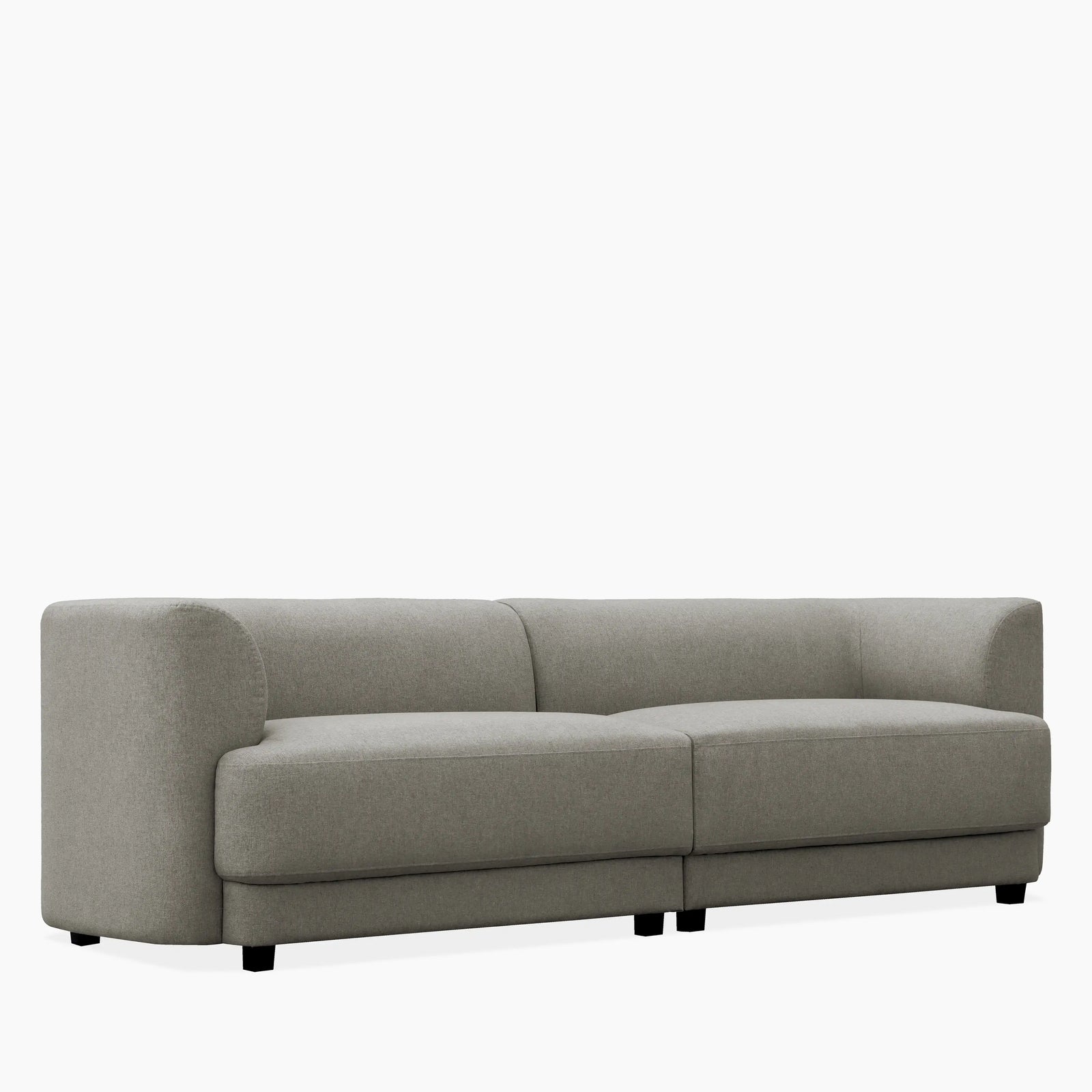 Harley 3 Seater Sofa | Pebble Grey Fabric