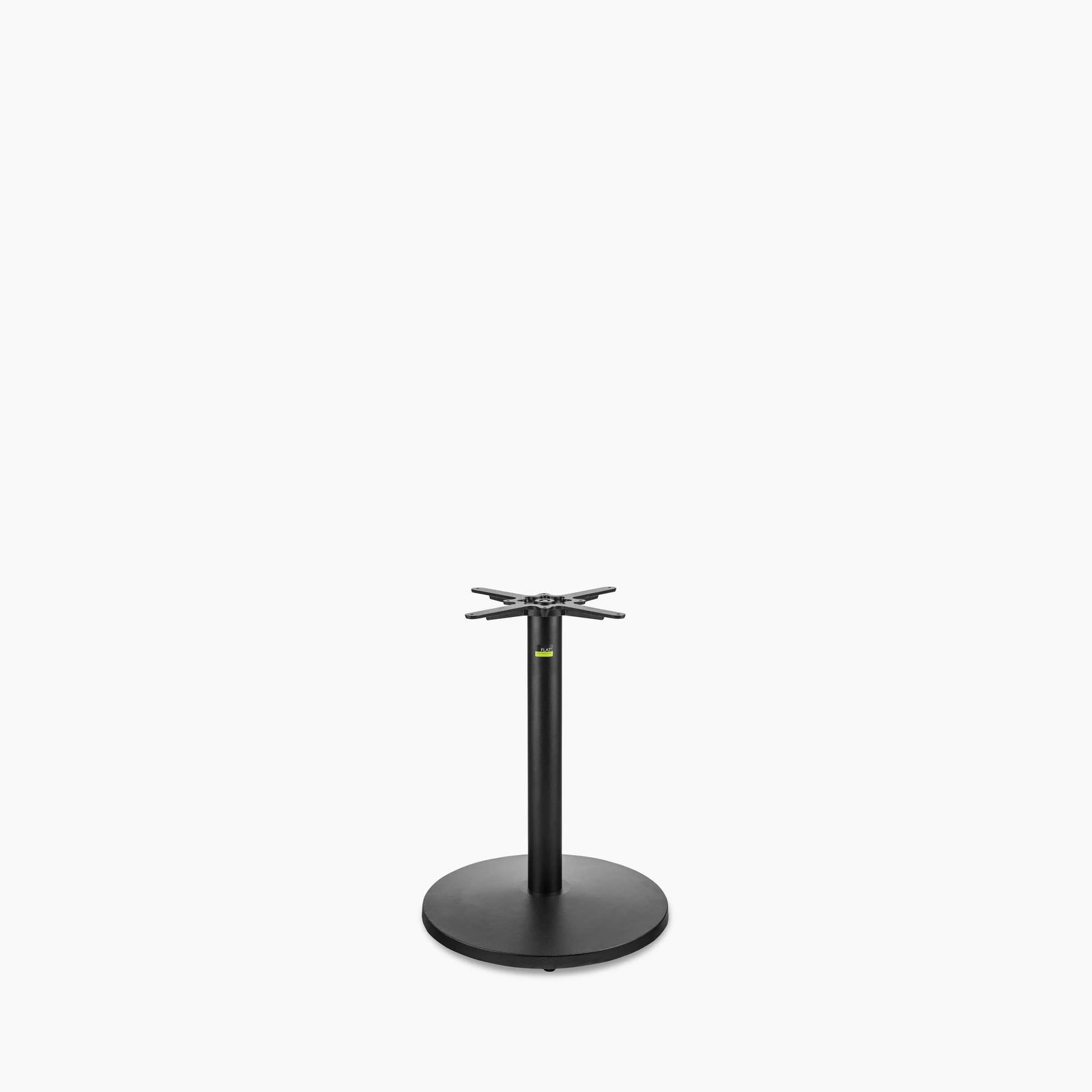 Hayworth Auto-Adjust UR22 Black Dining Table Base | Black