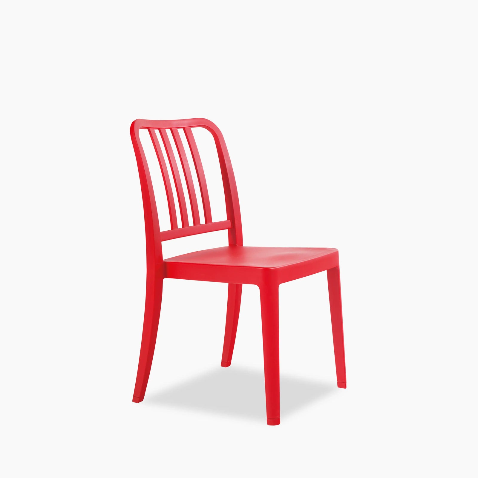 Astley Stackable Dining Chair | Red