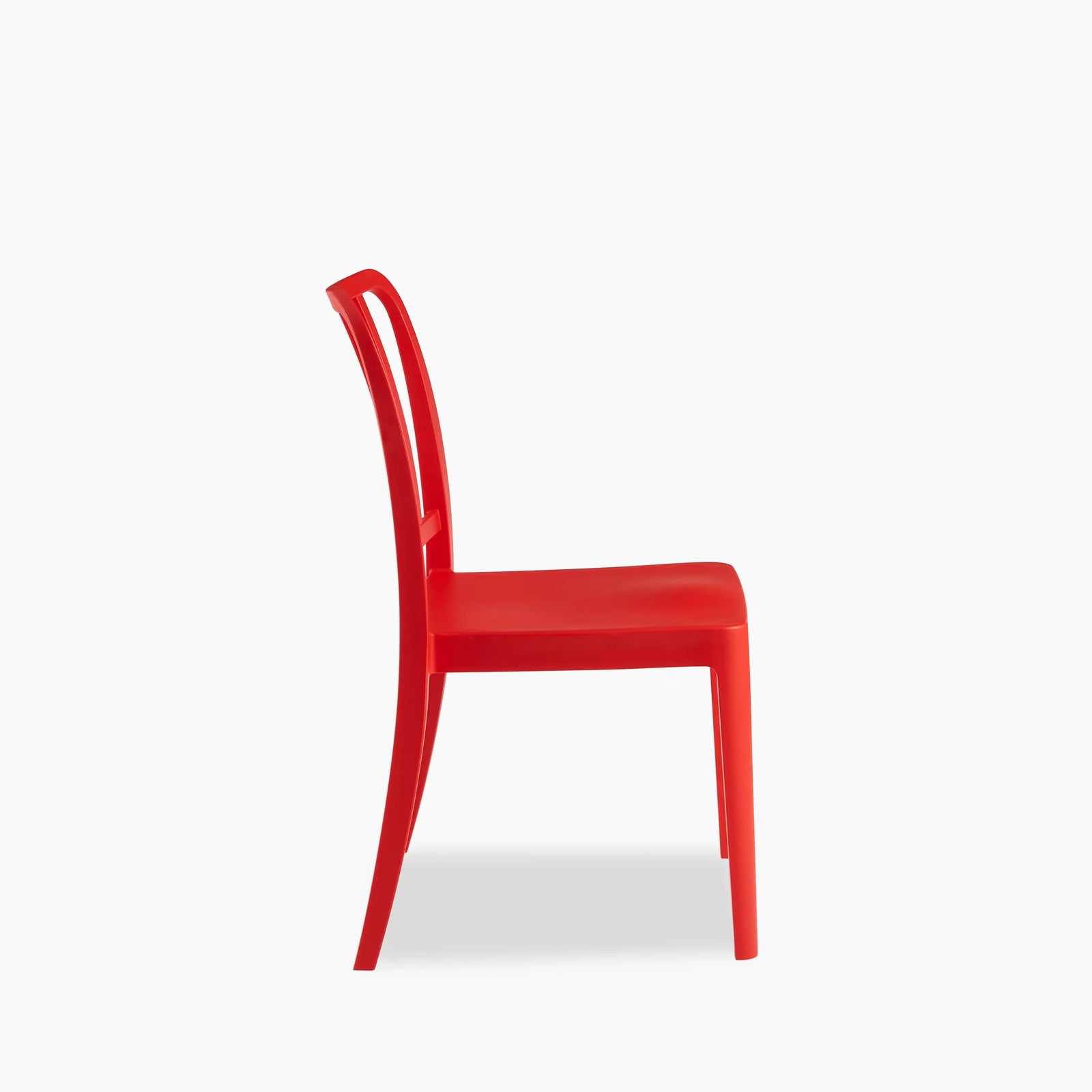 Astley Stackable Dining Chair | Red