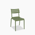 Hampton Stackable Dining Chair | Olive Green