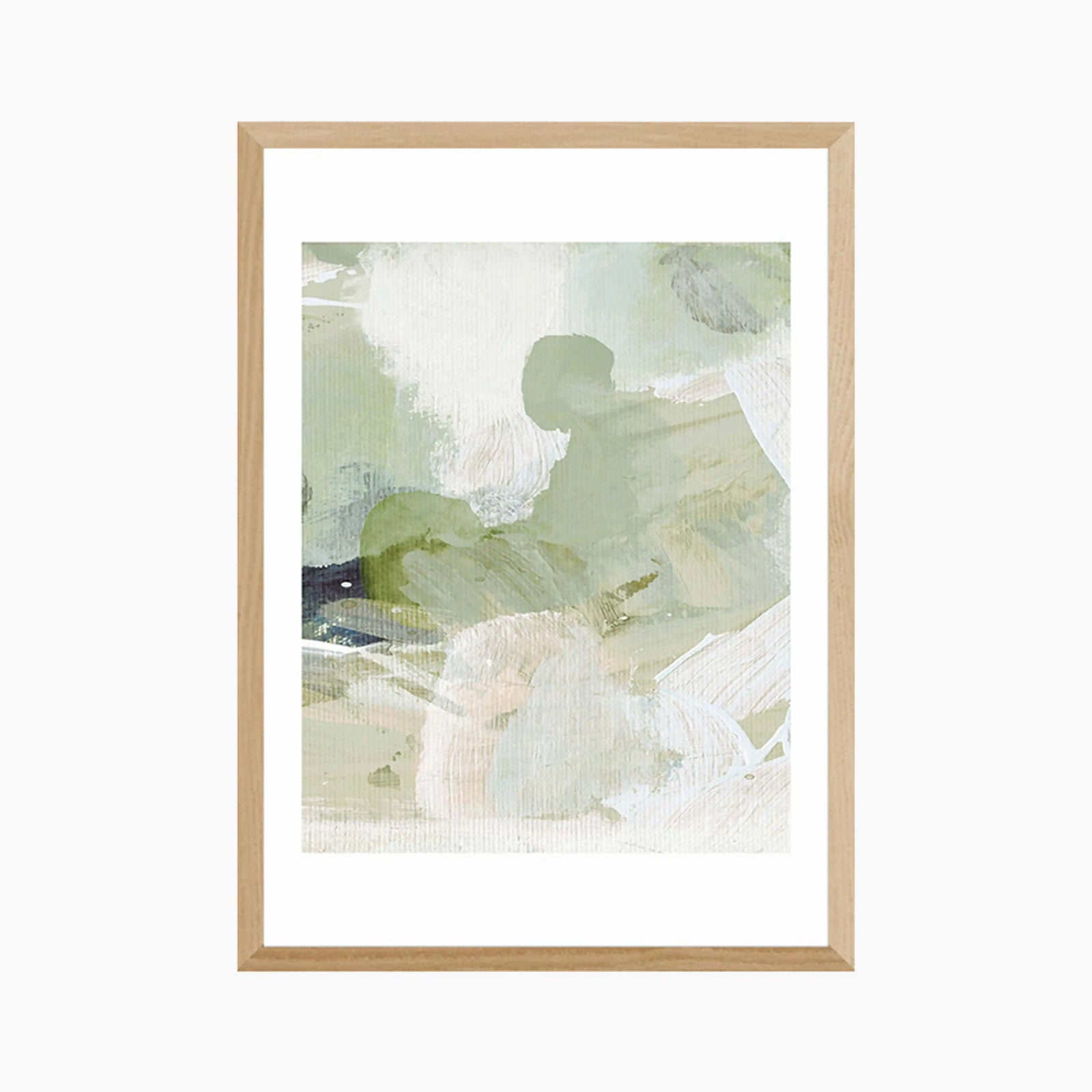 The Calmness of Green Graphic Print