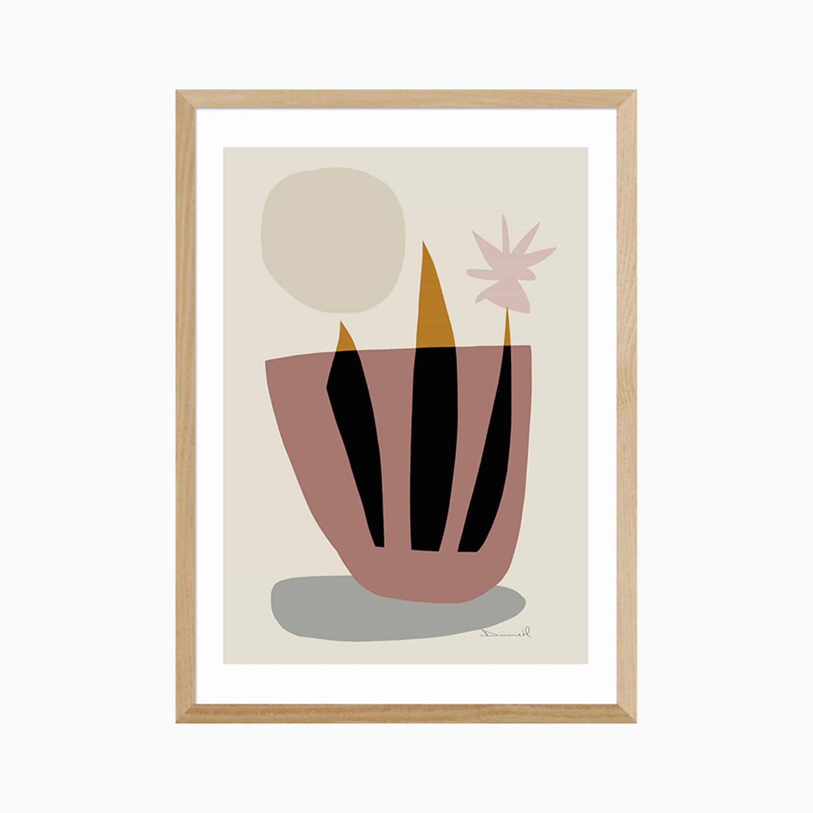 Tropical House Graphic Print
