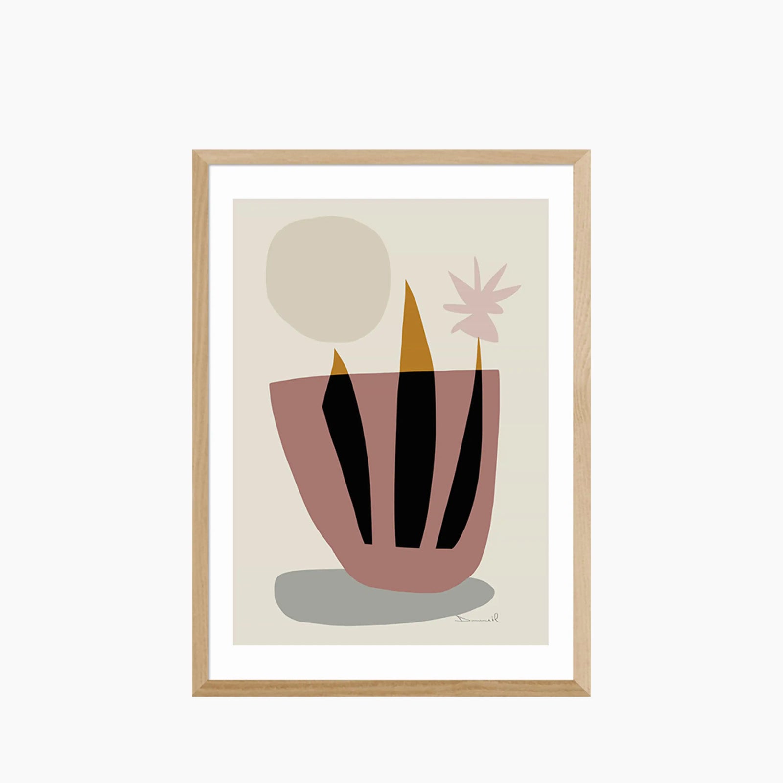 Tropical House Graphic Print