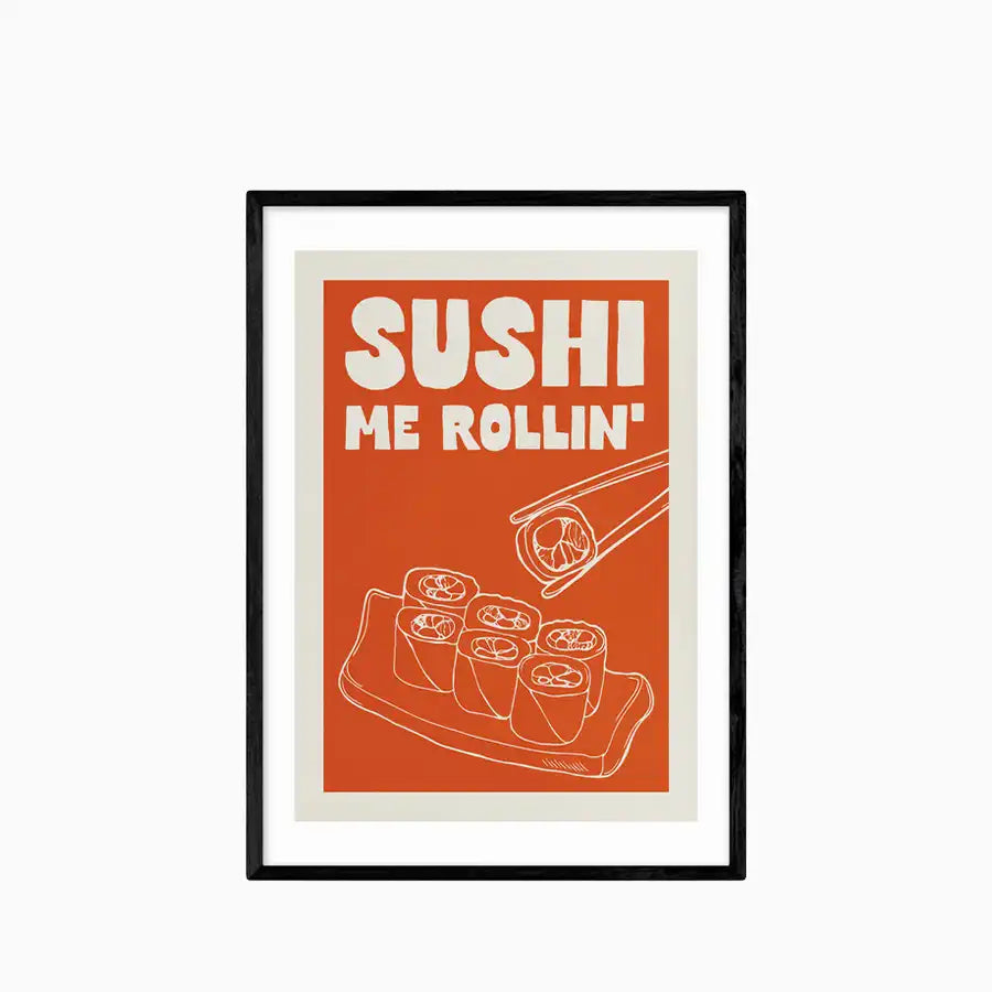 Sushi Me Rollin Graphic Print