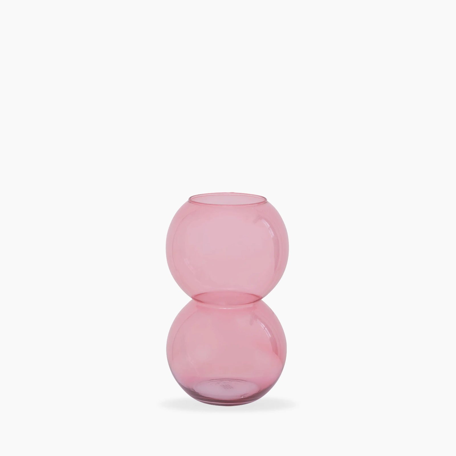 Mirren Recycled Glass Vase | Pink Lemonade