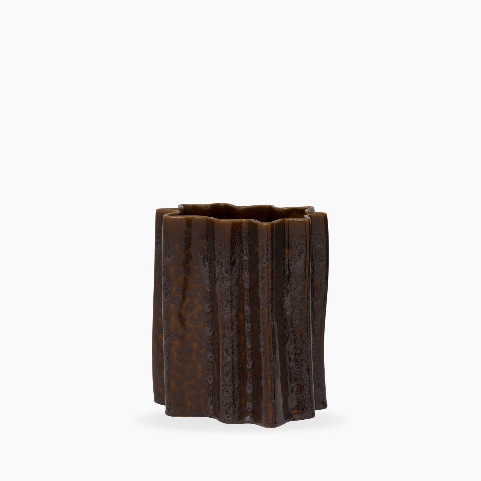 Rhys Plant Pot | Burnt Umber