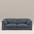 Renata 3 Seater Sofa | Midnight Blue Fabric