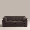 Renata 3 Seater Sofa | Dark Brown Fabric