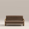 Tosca 3 Seater Sofa | Sepia Brown Fabric