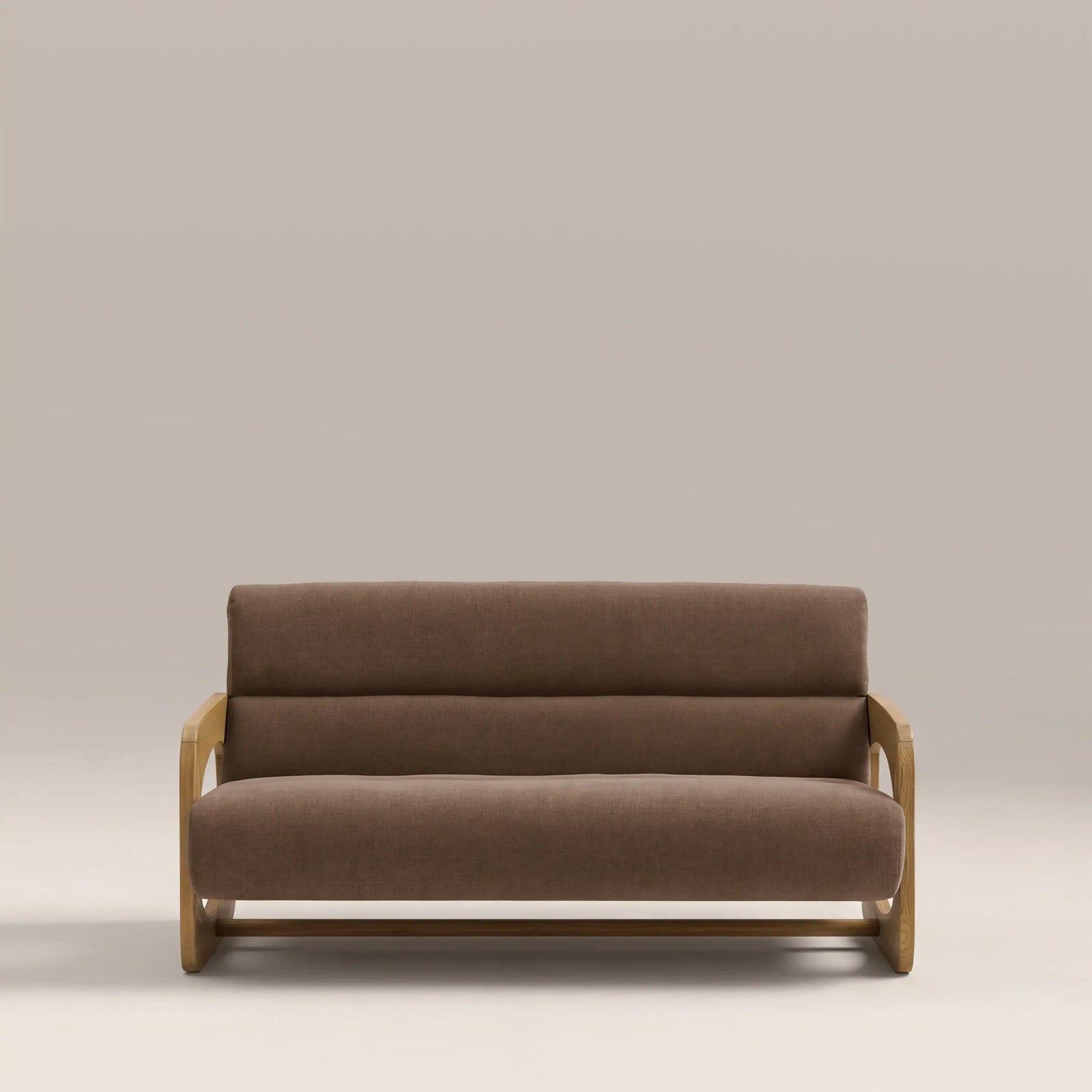 Tosca 3 Seater Sofa | Sepia Brown Fabric