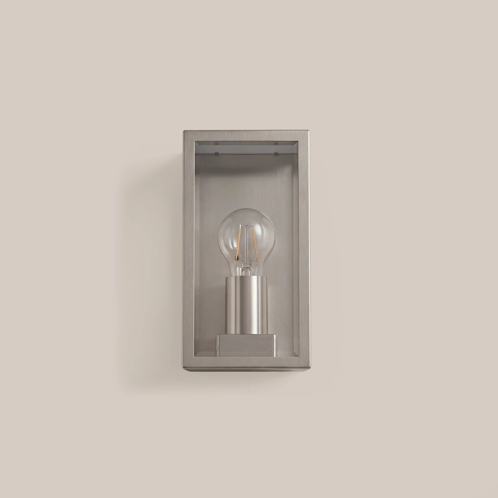 Nixon Outdoor Wall Light | Silver