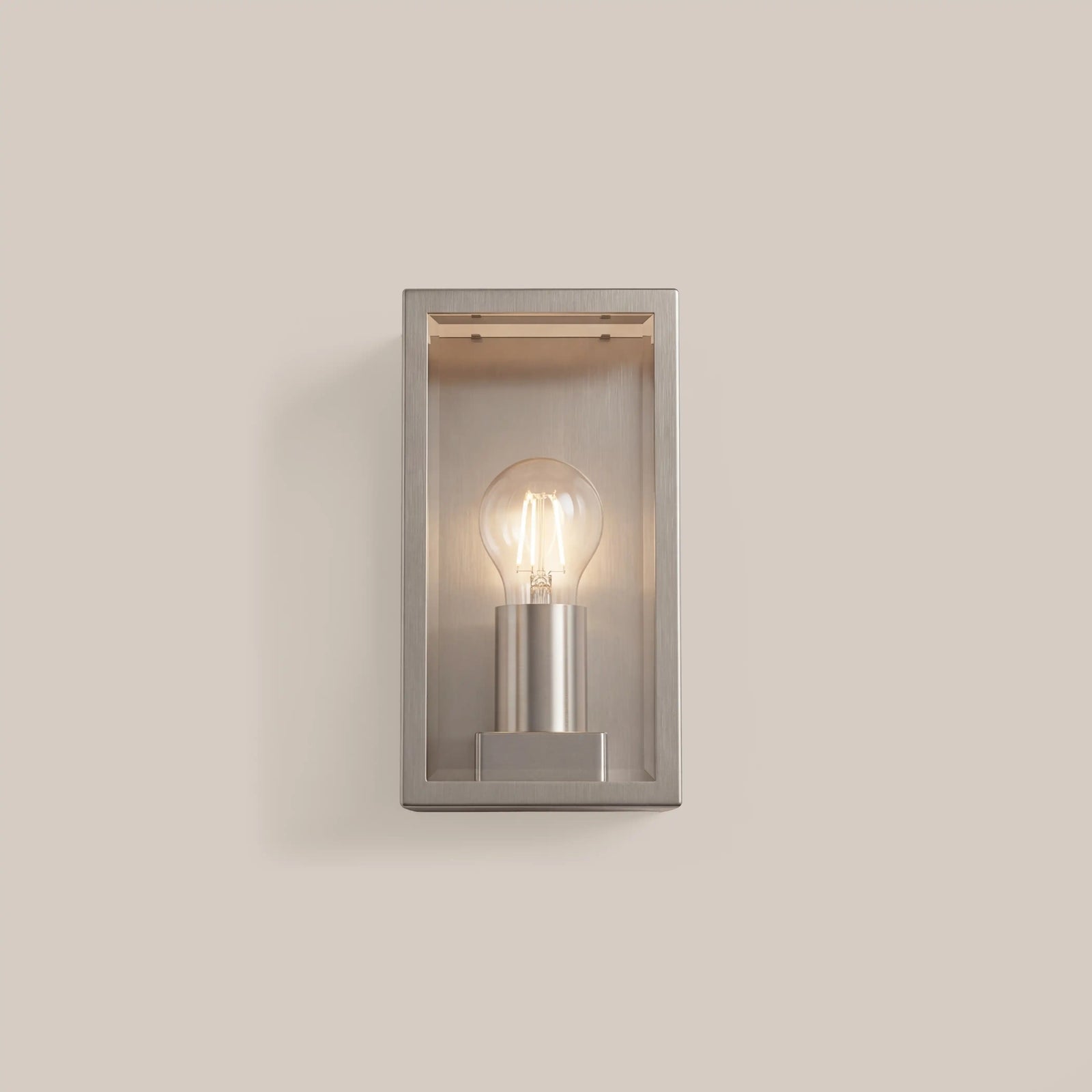 Nixon Outdoor Wall Light | Silver