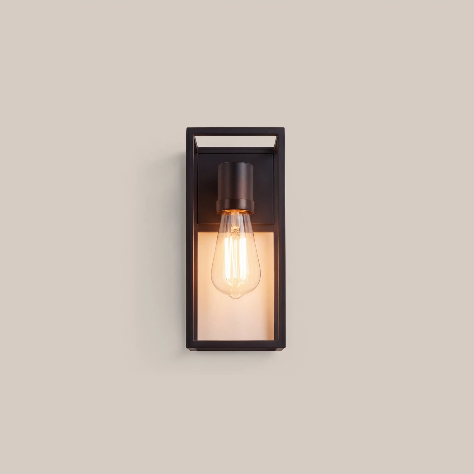 Stella Outdoor Wall Light | Black
