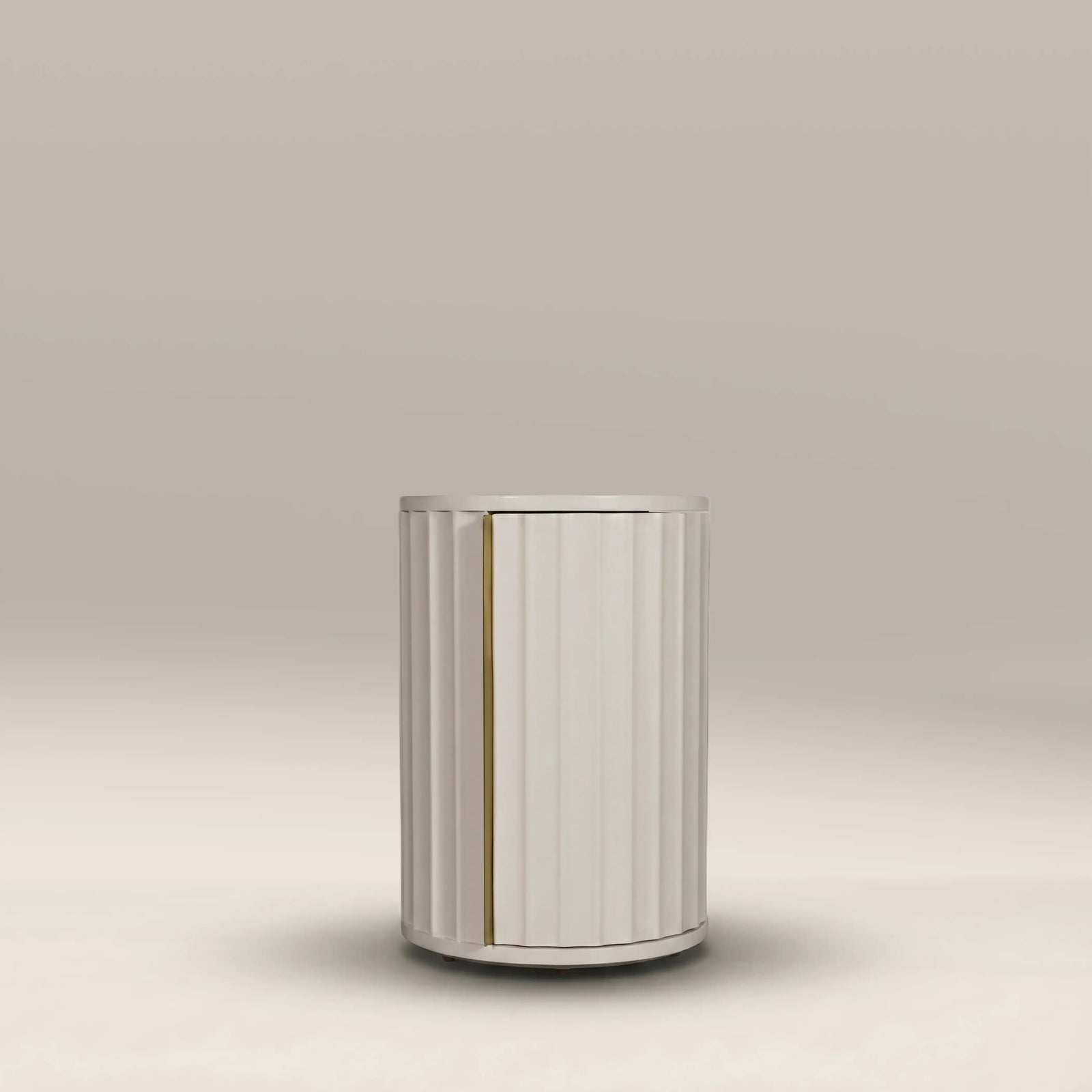 Suvi Right Bedside Table | Ivory