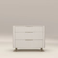 Suvi 3 Drawer Chest of Drawers | Ivory