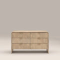 Winnie 6 Drawer Chest of Drawers | Natural Mango Wood