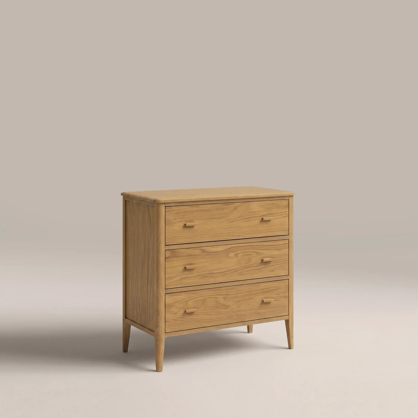 Zander 3 Drawer Chest of Drawers | Natural