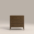 Zander 3 Drawer Chest of Drawers | Walnut