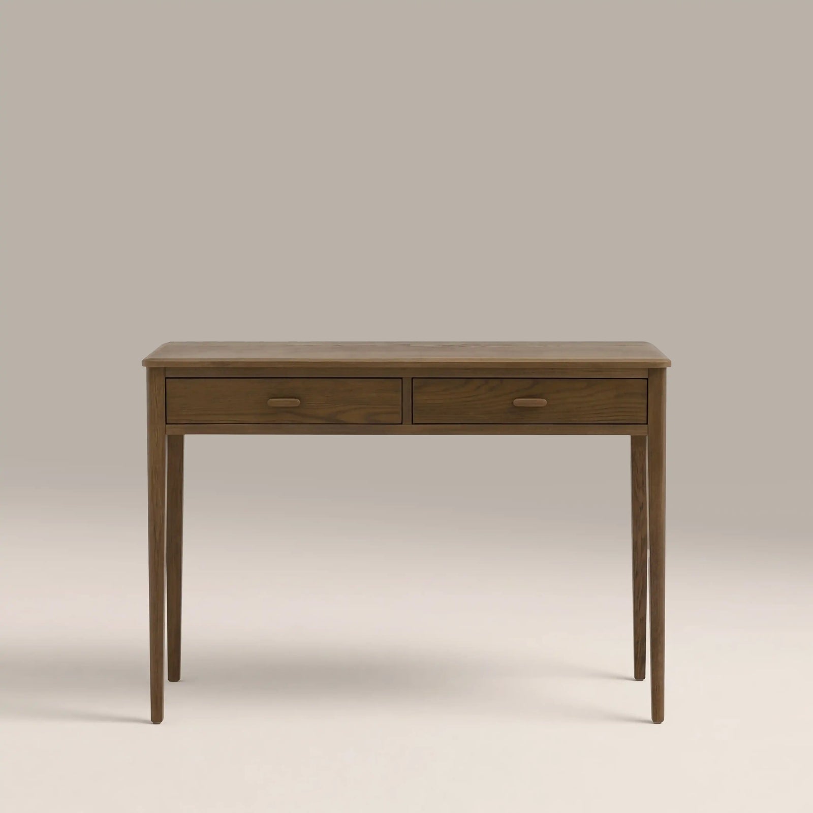 Zander 2 Drawer Wooden Console Table | Walnut