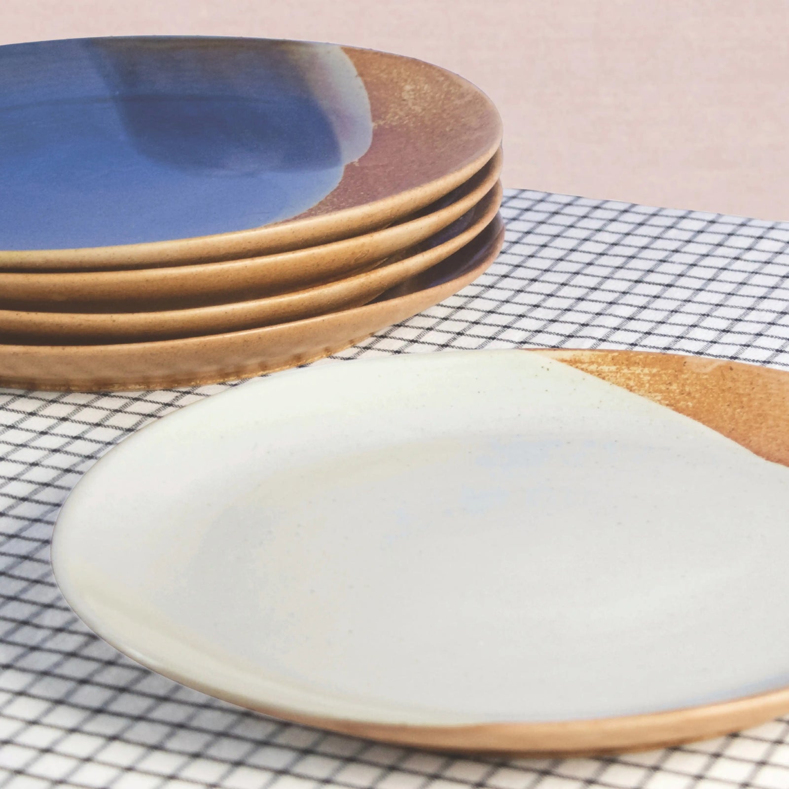 Tavora Set of 4 Dinner Plates | White