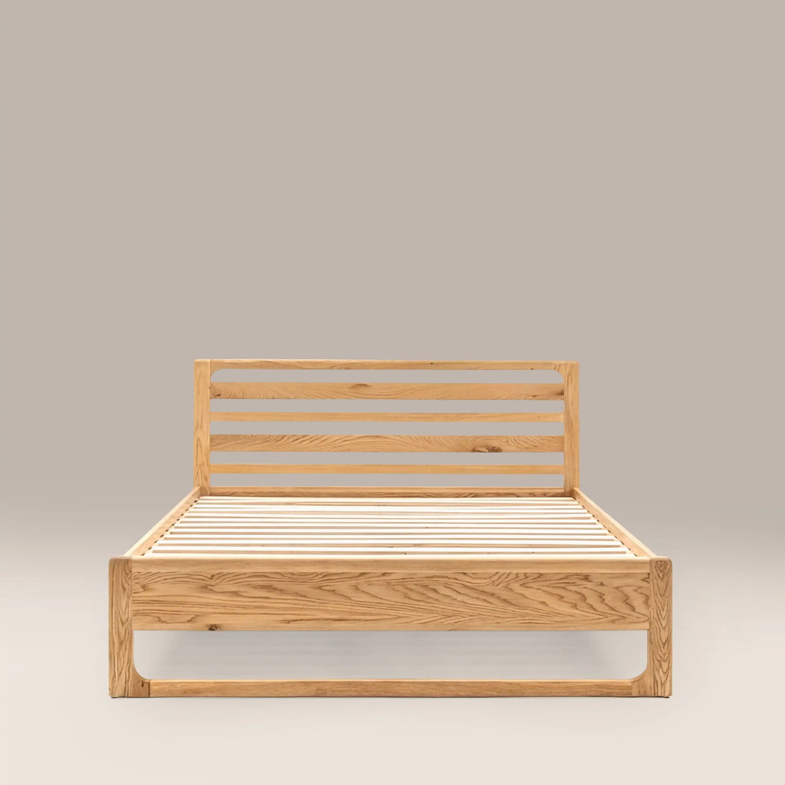 Blair Wooden Double Bed | Oak