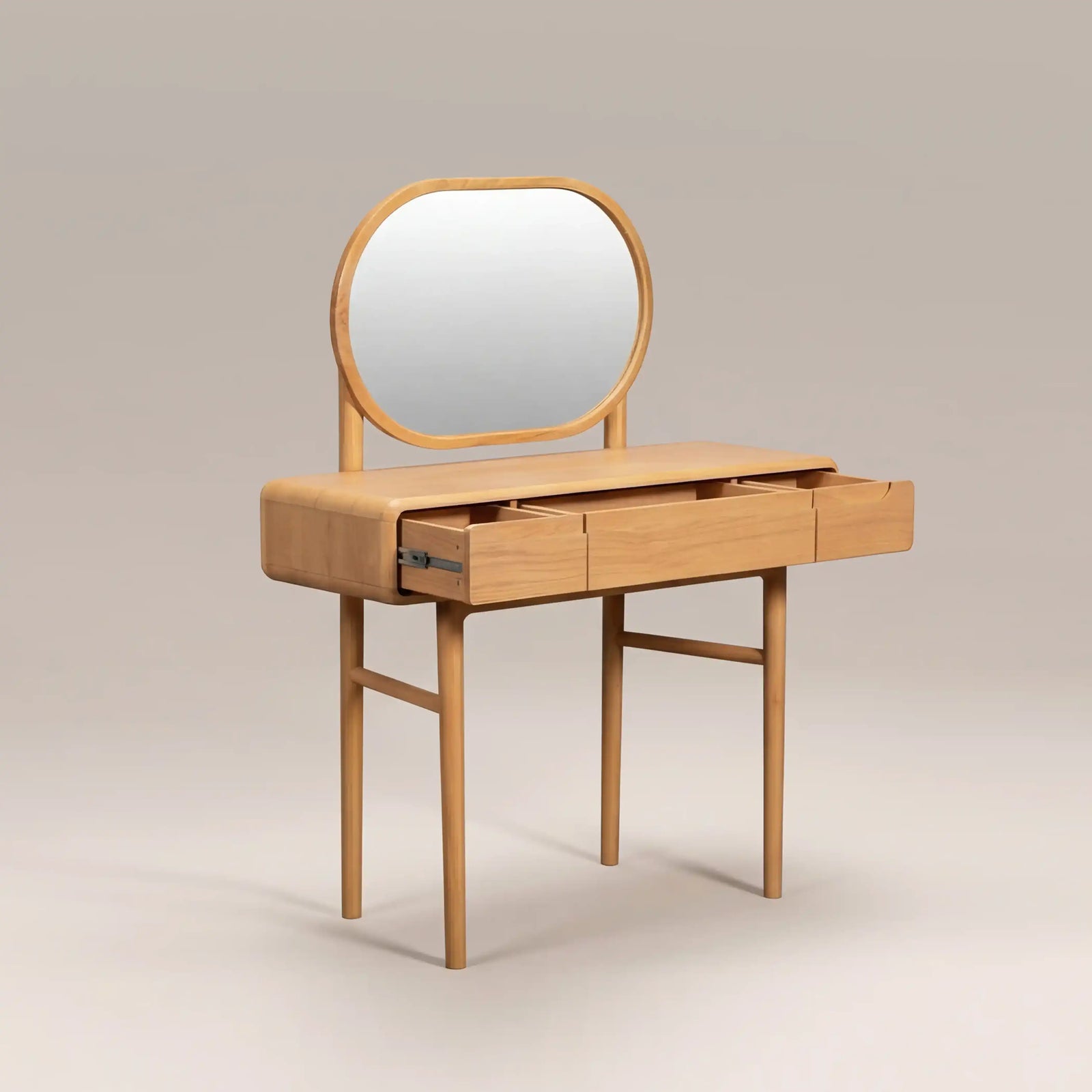 Percy Wooden Dressing Table | Oak