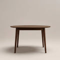 Montreux 4-6 Seat Round Wooden Extendable Dining Table | Walnut