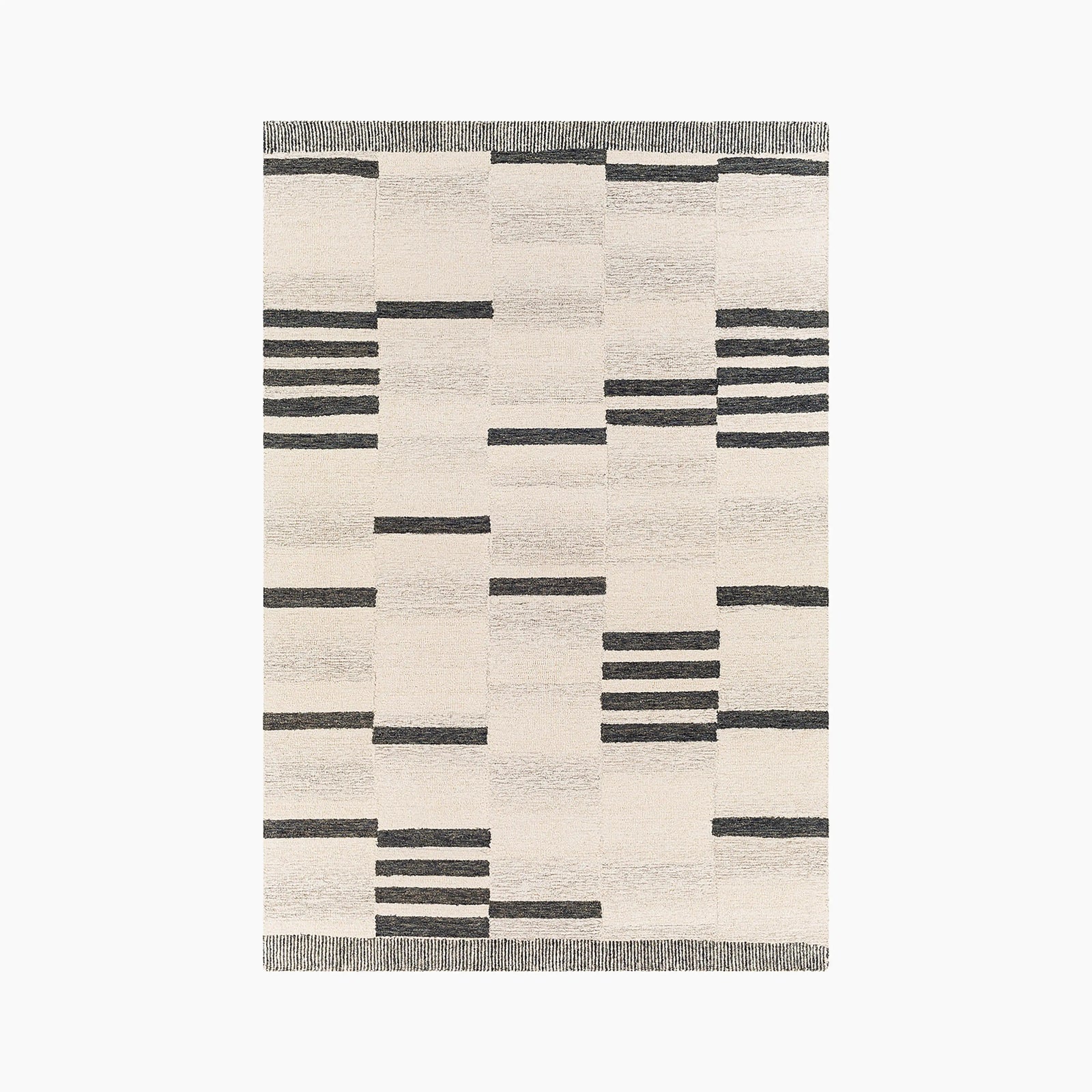 Flint Hand Tufted Wool Rug | Natural