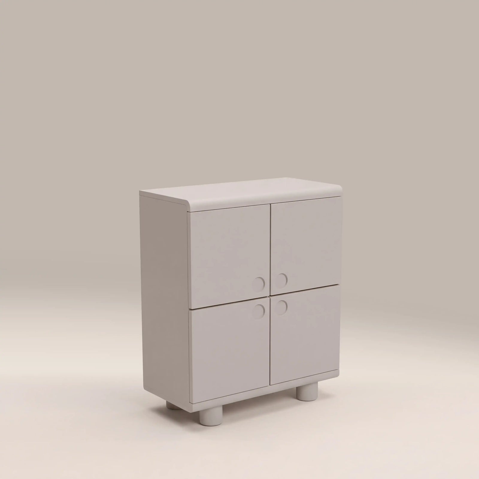 Bera 4 Door Sideboard | Light Grey