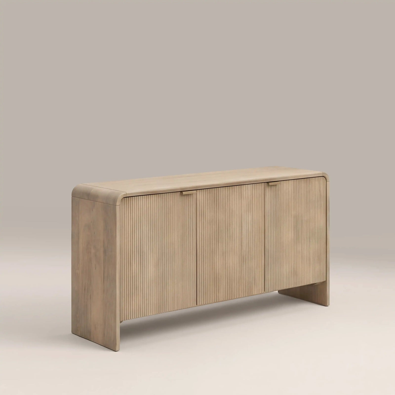 Winnie 3 Door Wooden Sideboard | Natural Mango Wood