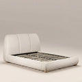 Paro Super King Bed | Ivory Boucle & Natural