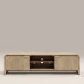 Winnie 2 Door Wooden TV Stand | Natural Mango Wood