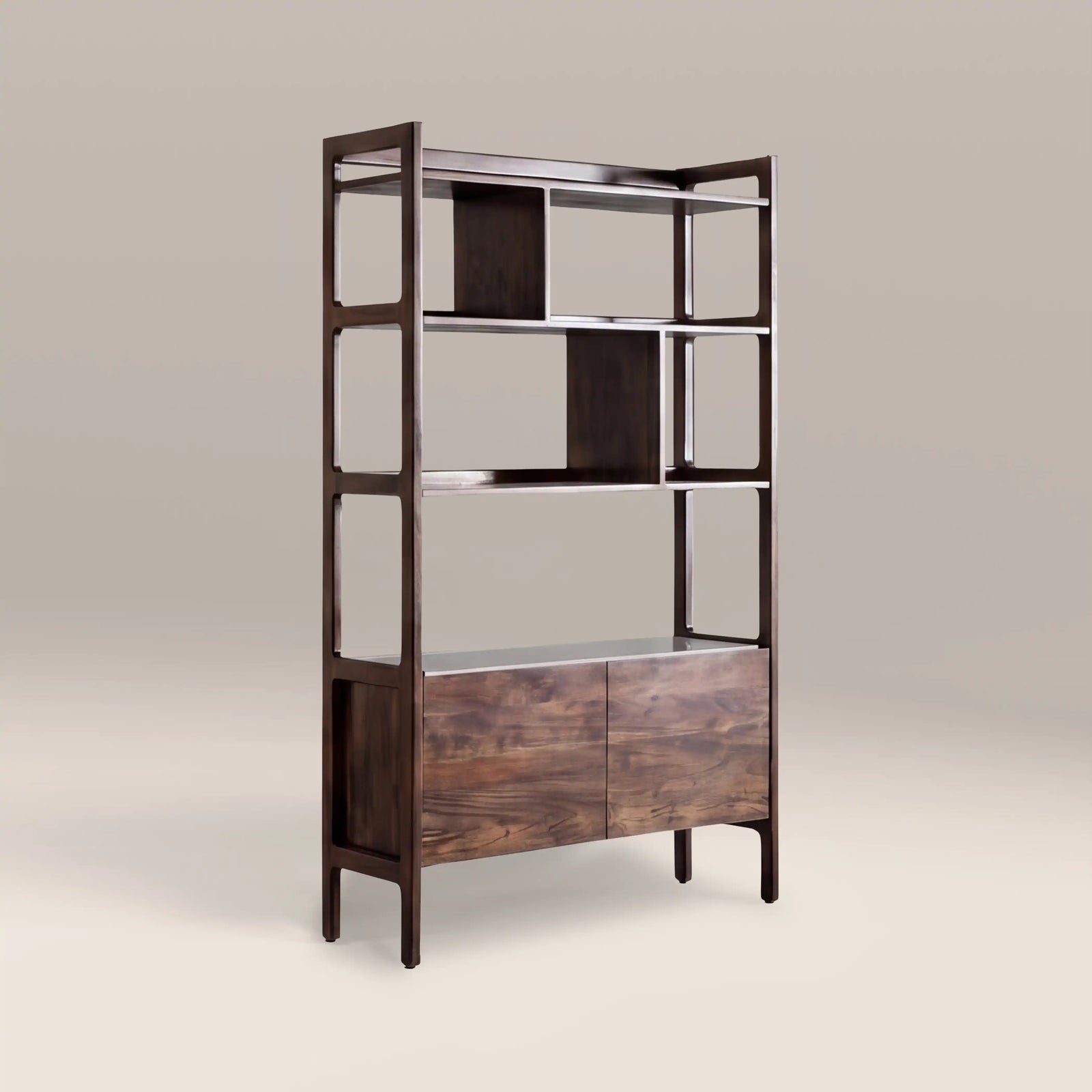 Lambert Wooden Display Unit | Walnut