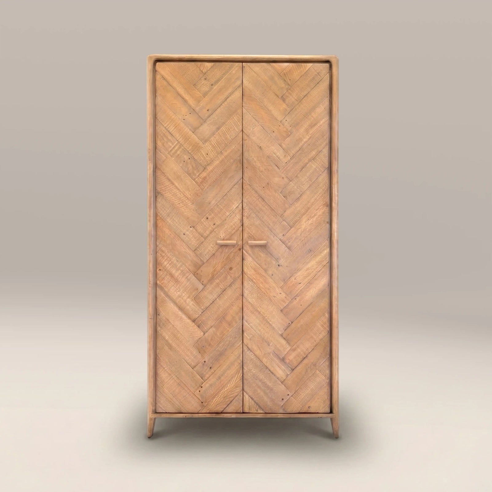 Winslow Wooden Double Wardrobe | Natural