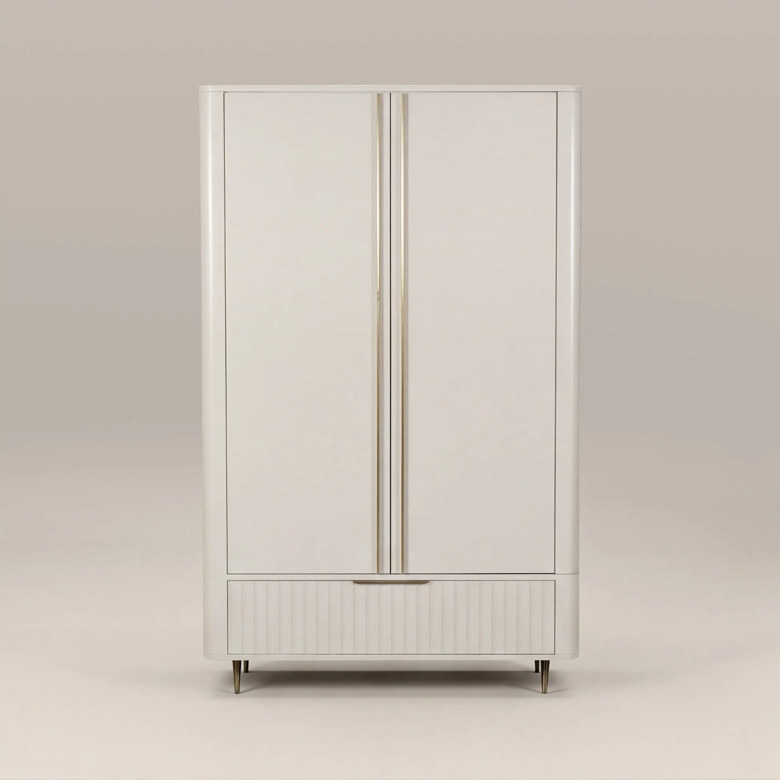 Suvi Double Wardrobe | Ivory