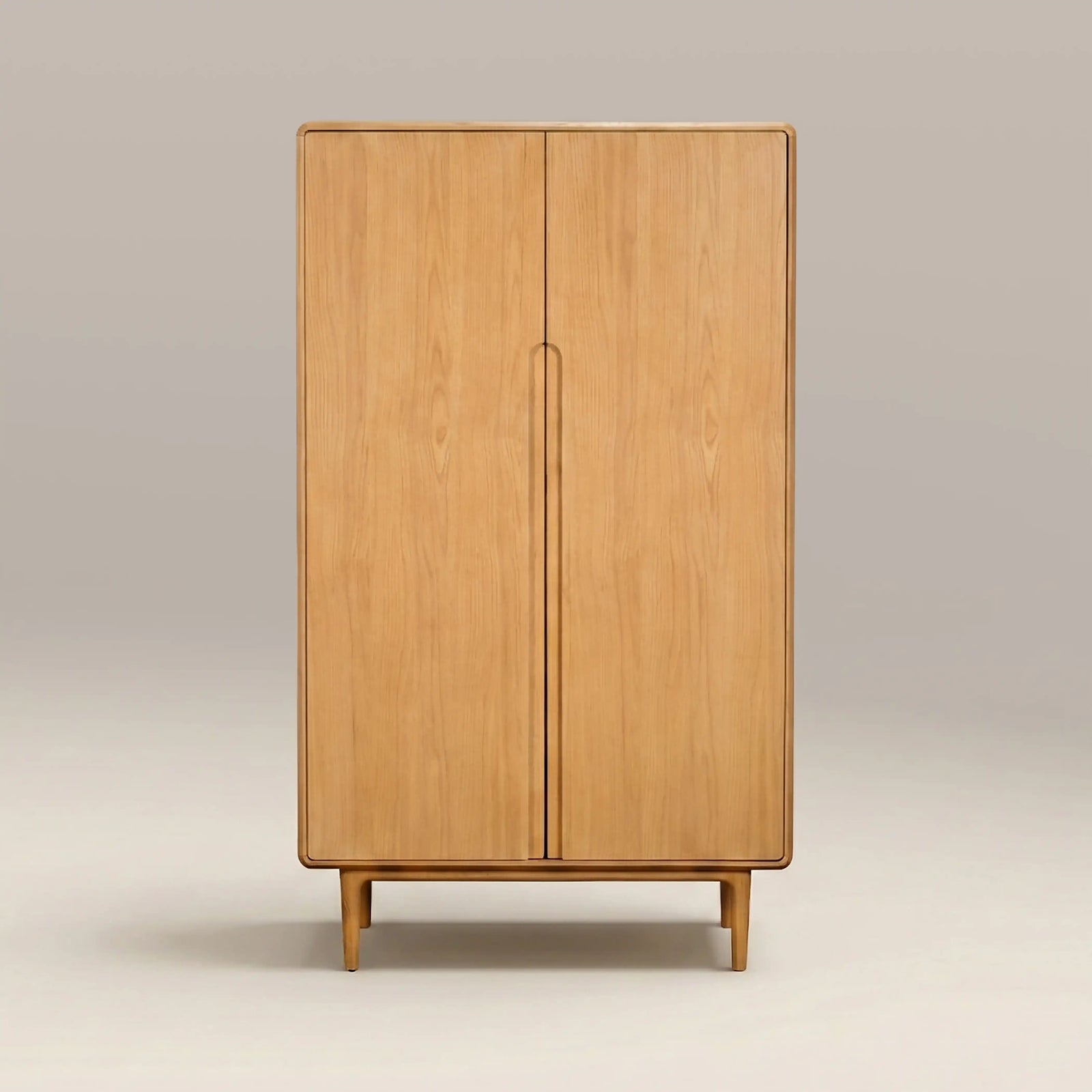 Percy Wooden Double Wardrobe | Oak