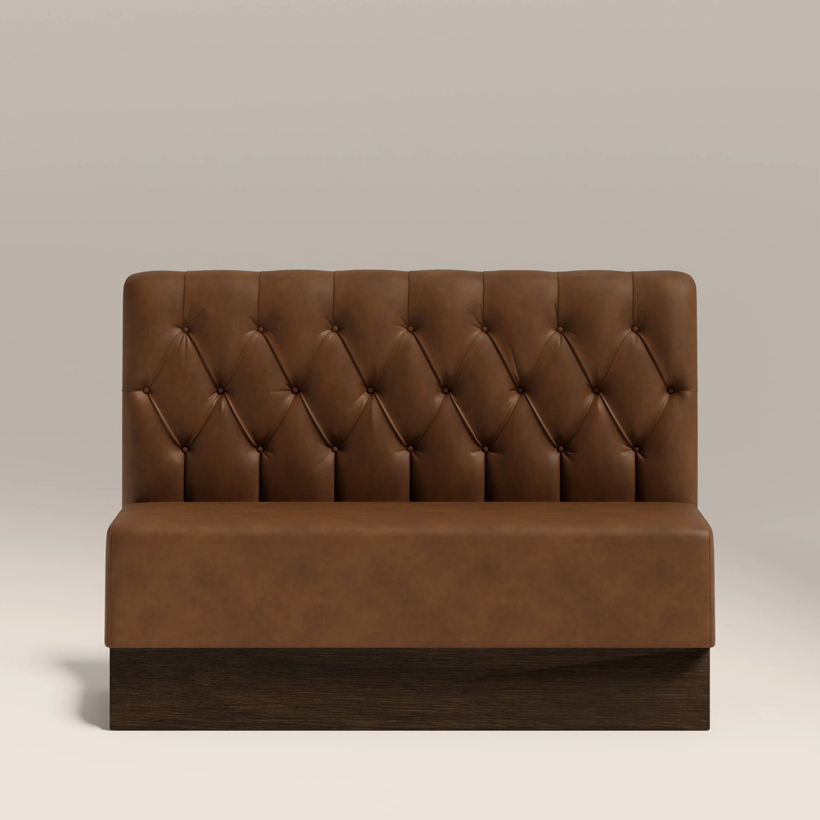 CULT Deep Button Back Banquette Seating  | Straight Run