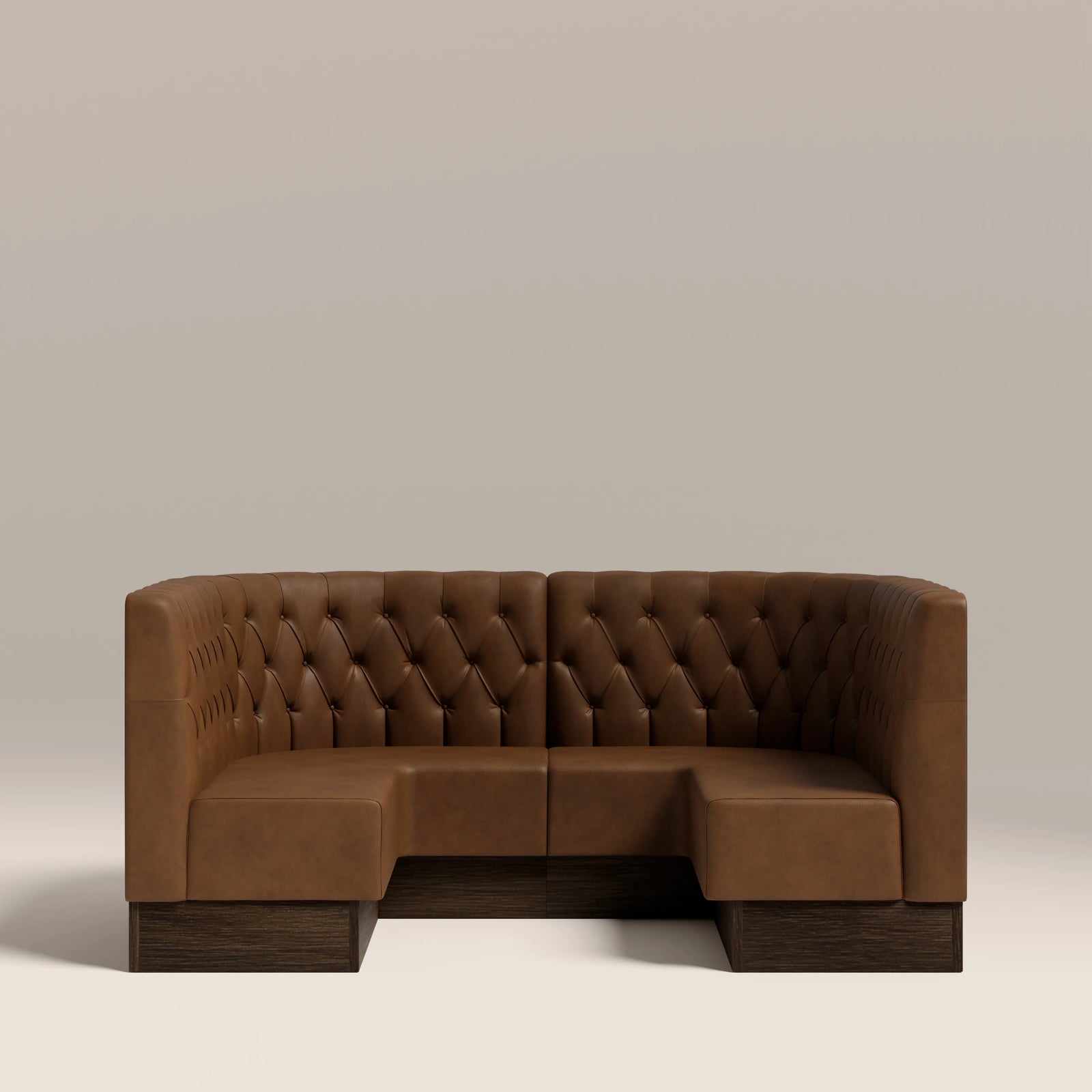 CULT Deep Button Back Banquette Seating  | U-Shape