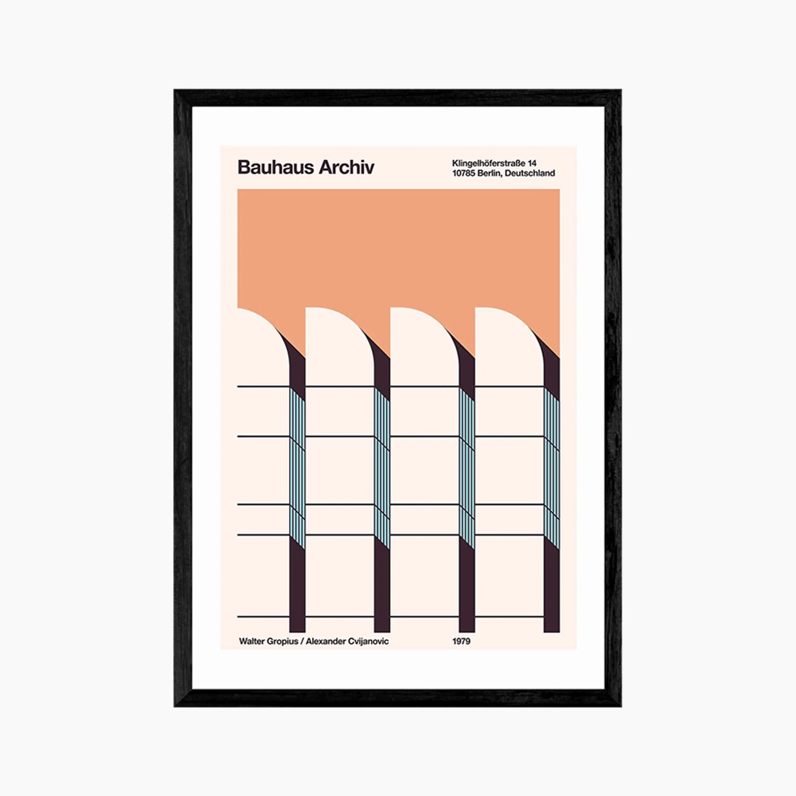 The Bauhaus Archives Graphic Print