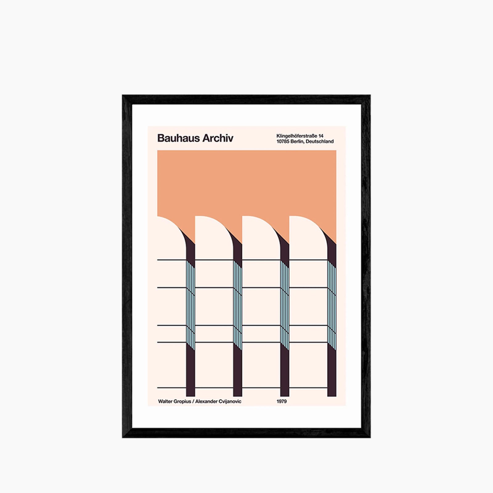 The Bauhaus Archives Graphic Print