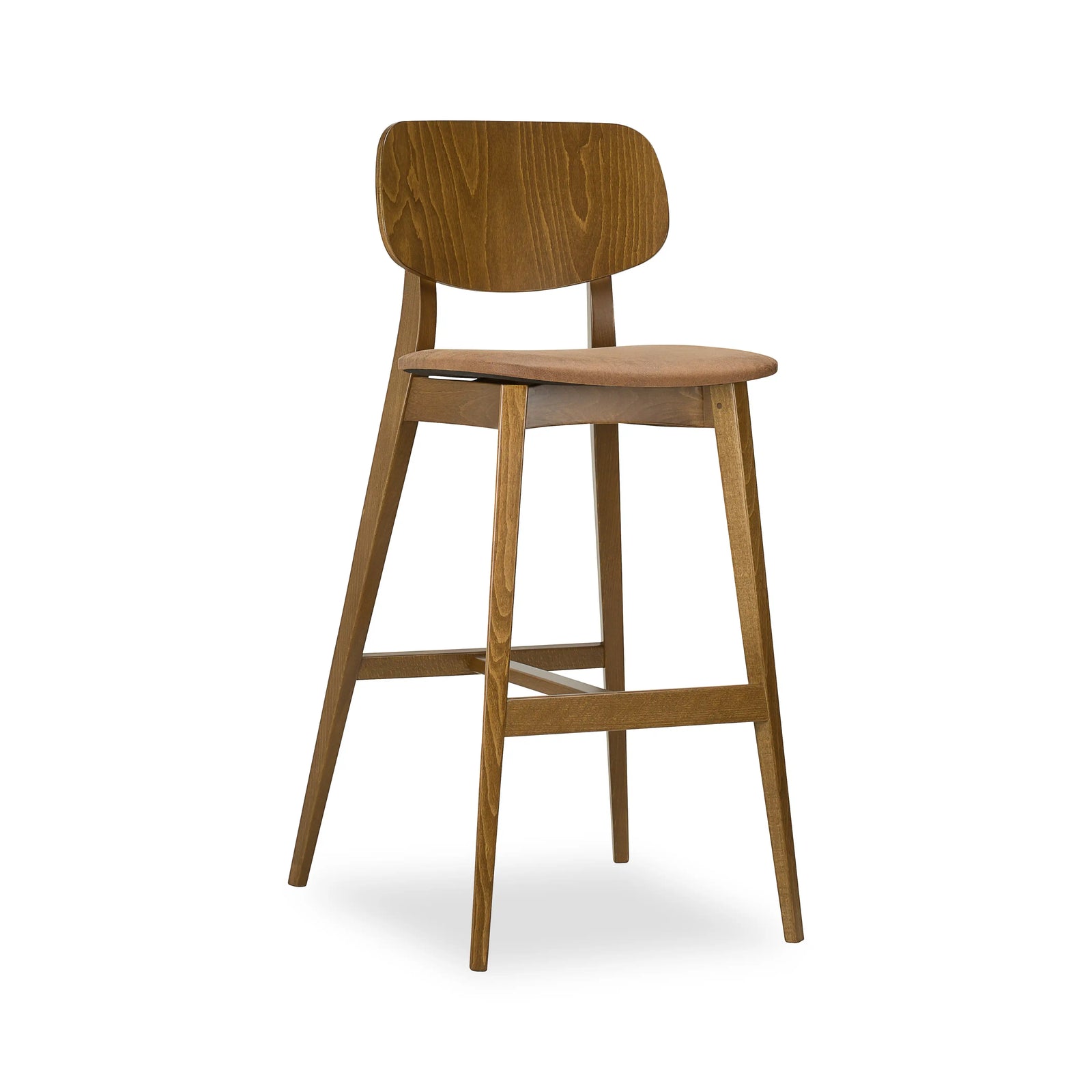 Rowan Wooden Bar Stool