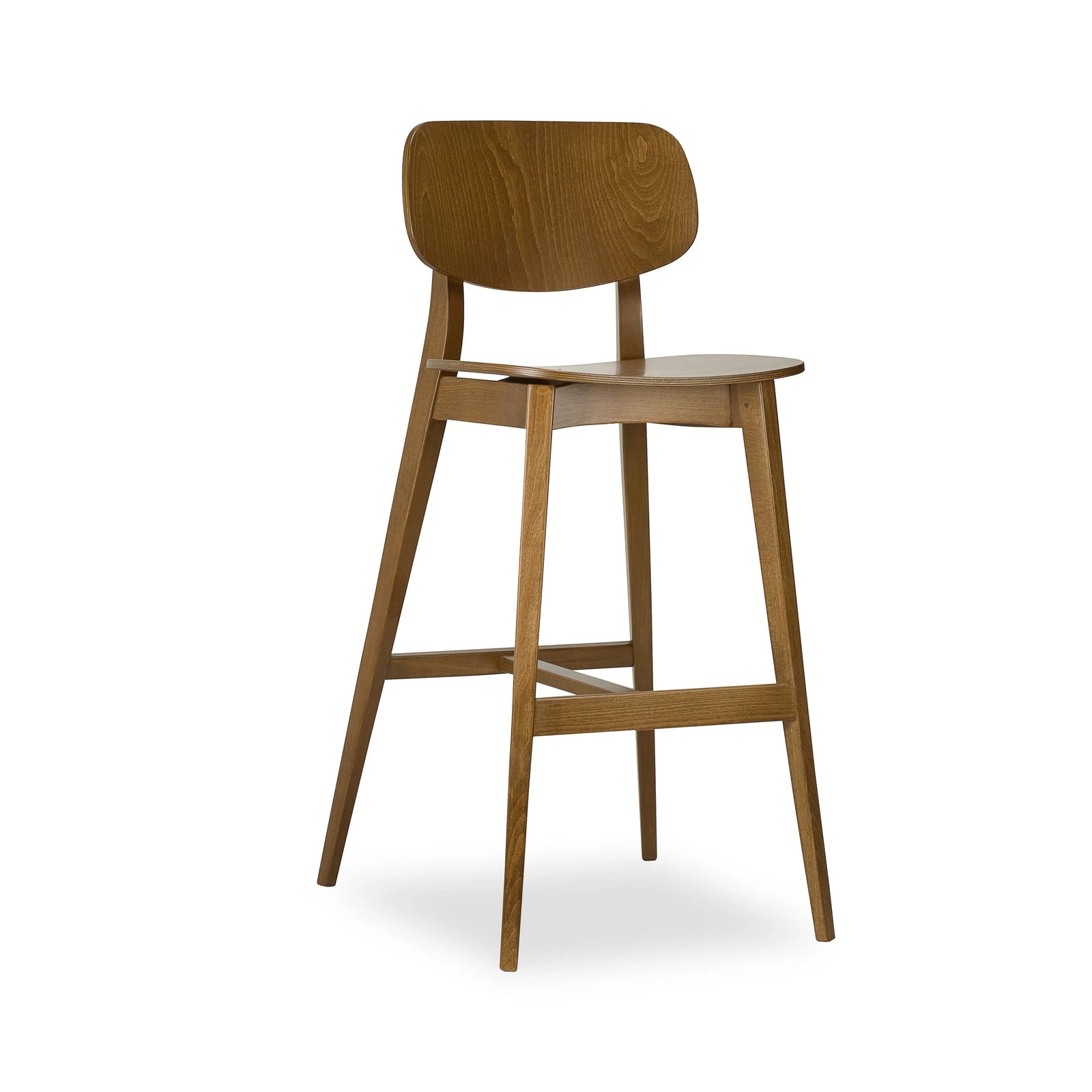 Rowan Wooden Bar Stool