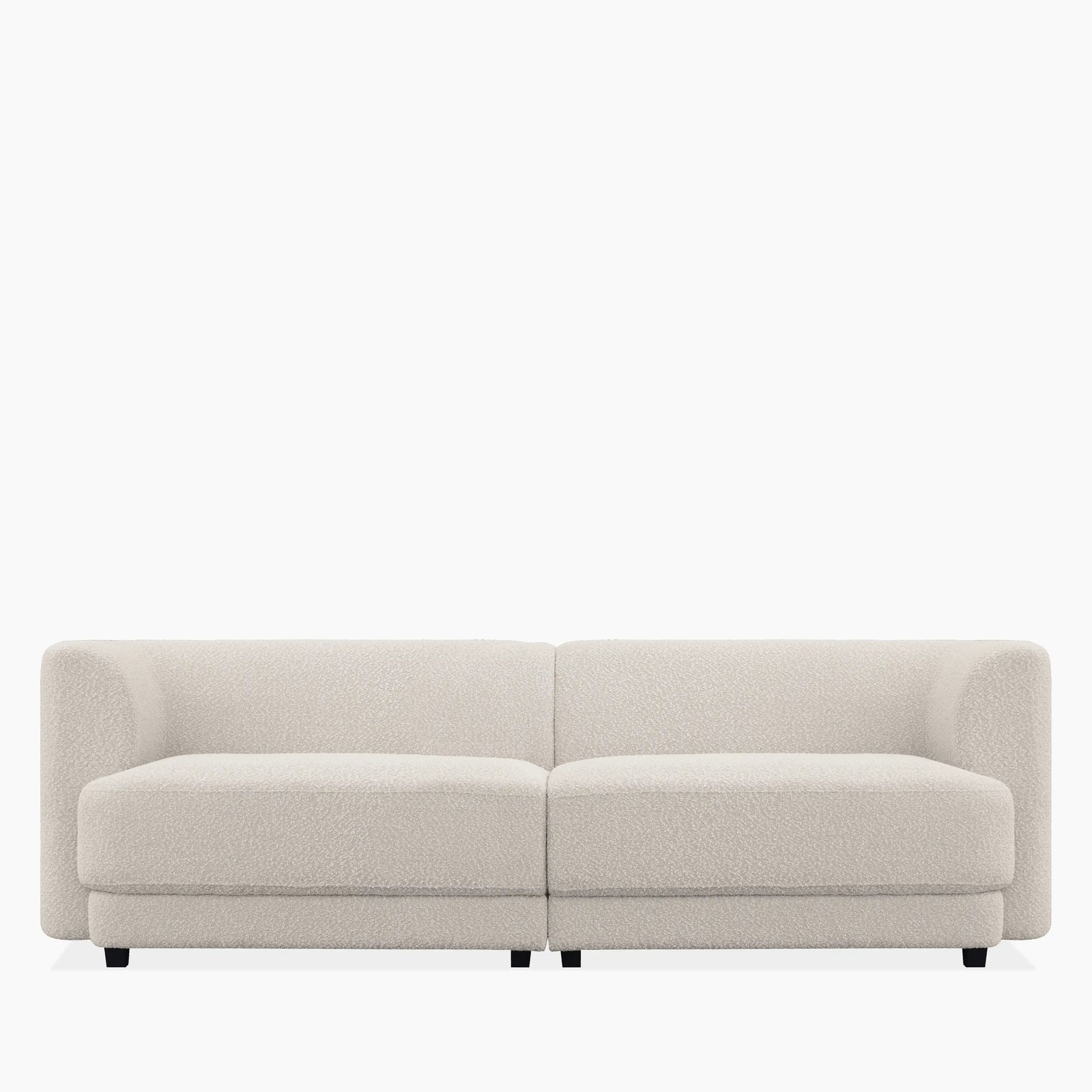 Harley 3 Seater Sofa | Speckled Stone Sustainable Boucle
